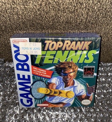 Tenis Top Rank ¡NUEVO SELLADO! MUY RARO COSTURA EN H VINTAGE (1993) ¡Nintendo GameBoy! - Imagen 9 de 12
