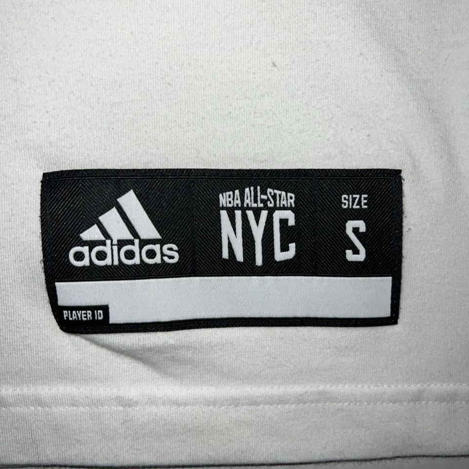 Nueva Camisa Adidas Rara Nueva York NBA All-Star 2015 Carmelo Anthony #7 Raglán Pequeña Foto 4 de 4