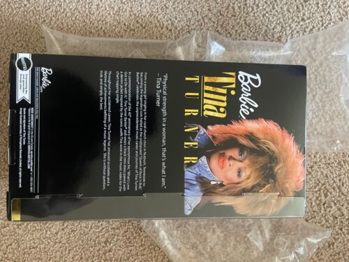 Muñeca Barbie Tina Turner (Nueva en caja) Como nueva sin grietas sin curvas - Imagen 3 de 7