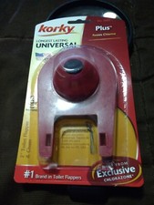 Korky 2001 Universal 2 Inch Flapper new never opened resists chlorine,red color