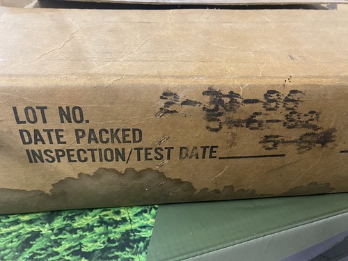 USGI, 1982, MRE, Menu No. 10 Meatballs In Barbecue Sauce - Picture 3 of 3