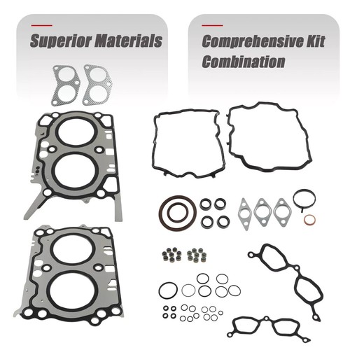 Engine Head Gasket Set Accessories For Subaru XV Crosstrek 2.0 DOHC FB20 2012-17 - Picture 5 of 9
