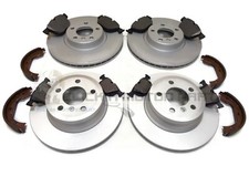BMW X6 E71 35i 40d FRONT AND REAR BRAKE DISCS PADS HANDBRAKE SHOES (CHECK DISCS)