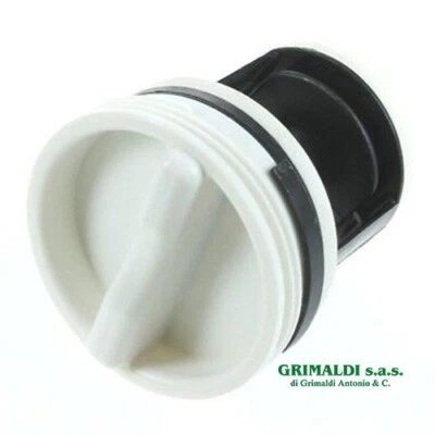FILTRO POMPA LAVATRICE TAPPO CANDY HOOVER IBERNA ZEROWATT ORIGINALE 41021233