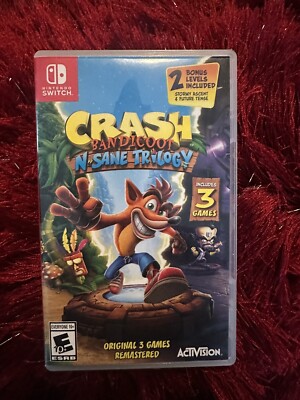 crash #30~35,37~39 ※9冊セット Crash Bandicoot N. Sane Trilogy - Nintendo Switch Used
