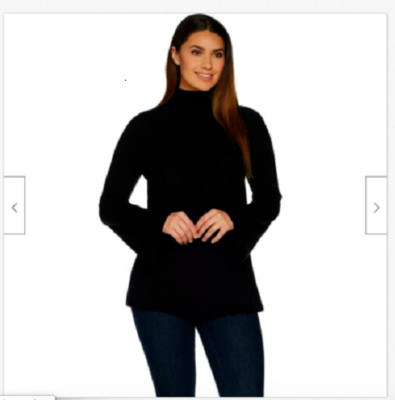 Du Jour Mock Neck Bell Sleeve Sweater 