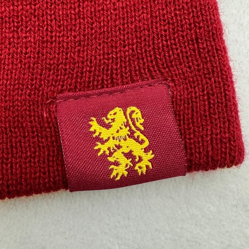 Wizarding World of Harry Potter Gryffindor Knit Beanie Adult Red Gold - Picture 3 of 8