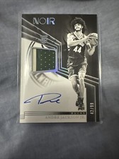 2023-24 Panini Noir Rookie Patch Auto Prime #367 Andre Jackson Jr. CLR Auto /99