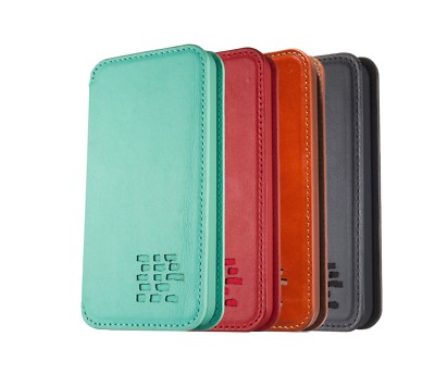 iPhone 7 Leder Slim Flip Case - Echt Luxus Leder - Personalisiert