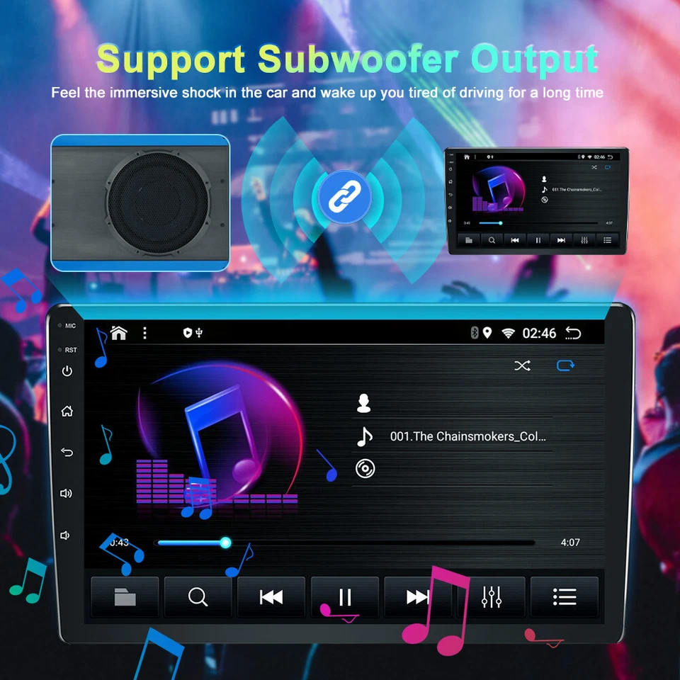 Wireless Carplay 4-64G Android For Honda Civic 2000-2005 Car Stereo Radio GPS - Изображение 4 из 4