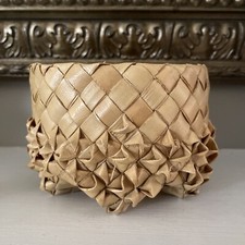Hawaiian Hand Woven Natural LAUHALA 6point St...