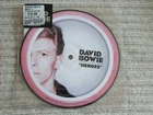 David Bowie  –  HEREOS -  original 7"  picture disc - sealed