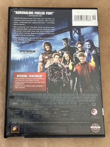 X-Men The Last Stand DVD widescreen edition film movie in Blockbuster ed box - Picture 5 of 5
