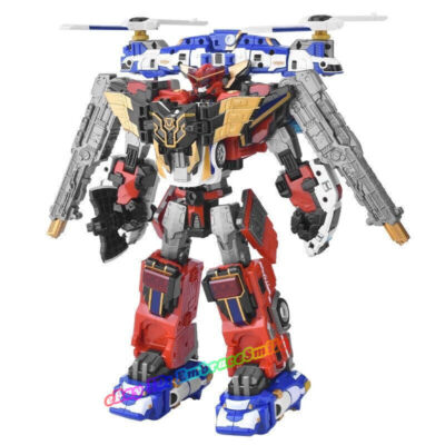 ROBOT V Gigant Saver 4 stage Emergency Combination Giant Justice Transform Robot