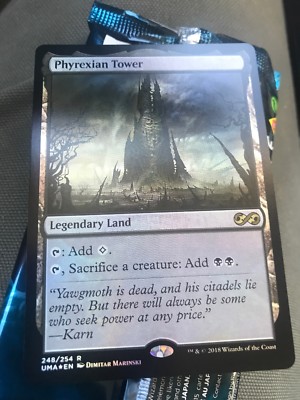 Phyrexian Tower x1 Magic the Gathering 1x Ultimate Masters mtg card