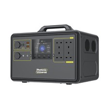 Image of 2400W 2240Wh portable power station with 2 x 500W solar inputs