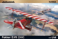 Eduard Fokker D.Vii (Oaw) Profipack Edition Bausatz Kit 1:48 Art. 8136
