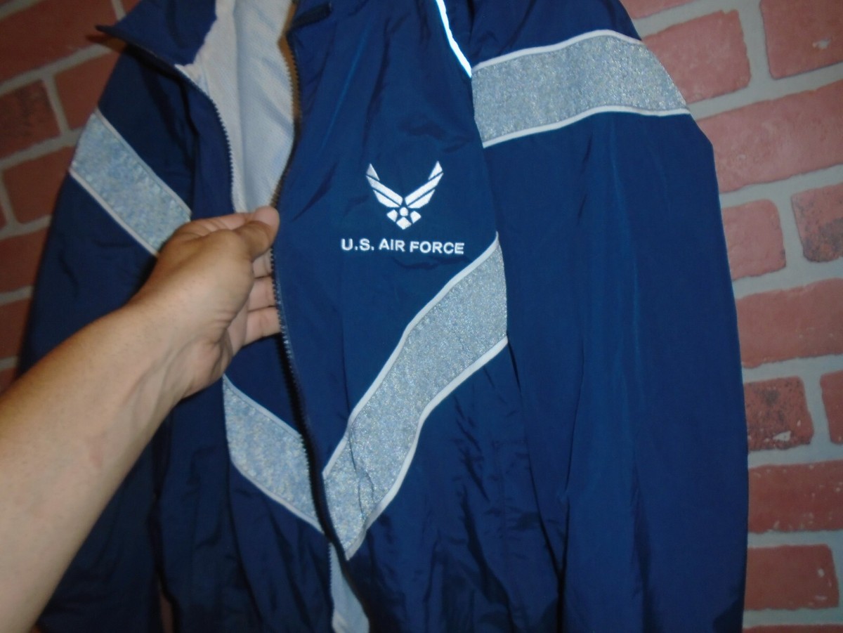 UNITED STATES AIR FORCE MENS PT JACKET SIZE MEDIUM REGULAR LOOKS 