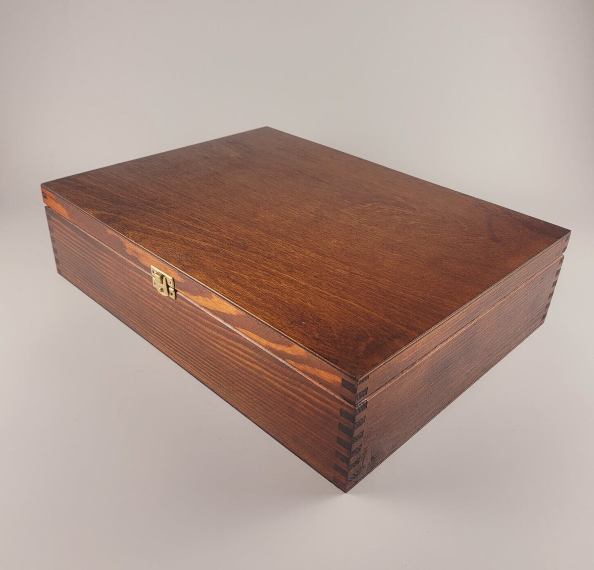 Wooden Large Box 40 cm x 30 cm x 10 cm in Brown Colour | eBay