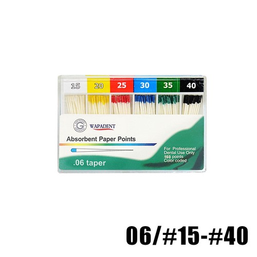 1Box Dental Endo Absorbent Paper Points Taper 15-40# Endodontics Root Disposable - Picture 24 of 24
