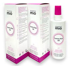 Mama Mio Tummy Rub Oil Stretch Mark Protection Oil 120ml/4.0fl.oz Lot Of 2