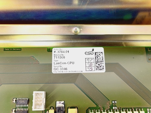 ESD Electronics LasCon-CPU K.3784.01 (711500) Laser Control Interface - Picture 3 of 10