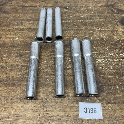 1963 FLH Harley Davidson Panhead Engine Aluminum Pushrod Covers OEM