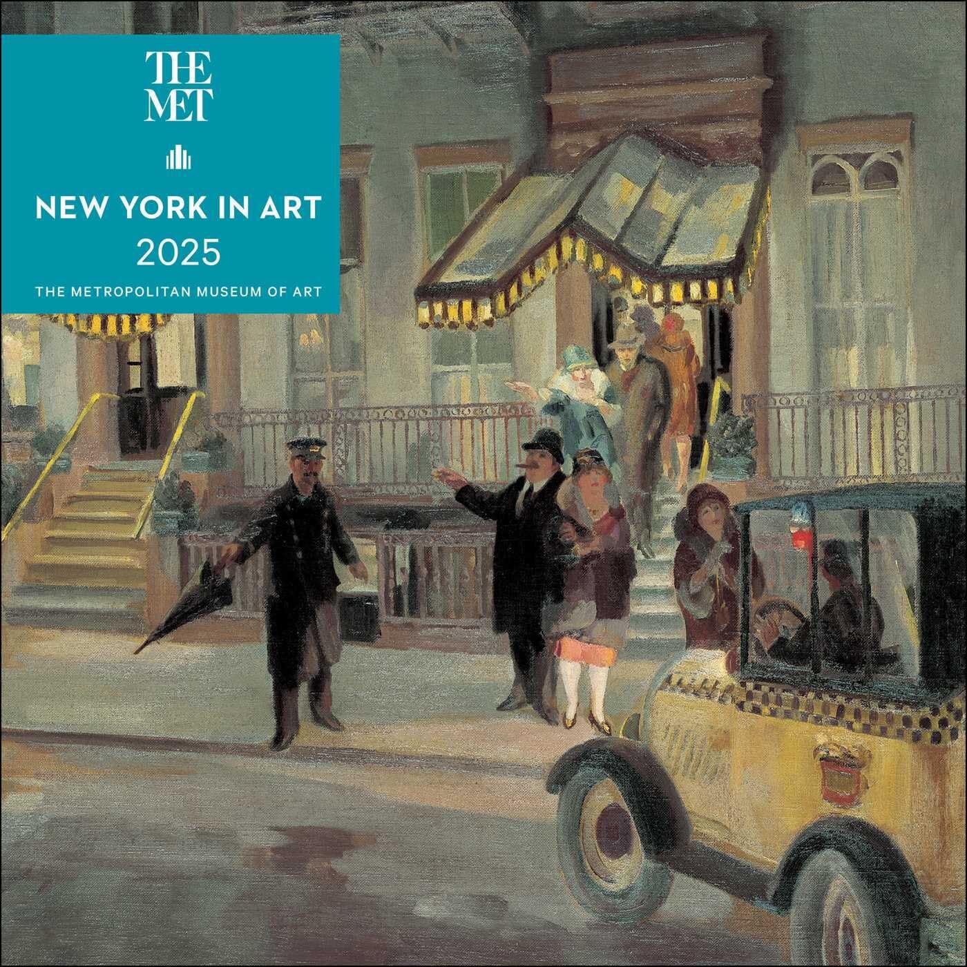 The Metropolitan Museum Of Ar New York in Art 2025 Mini Wall Calenda (Calendar)