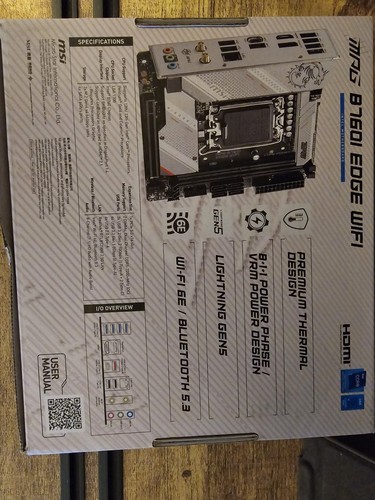 Msi B760i Edge Wifi Motherboard - Photo 3/6
