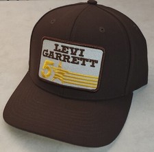 LEVI GARRETT Patch on Richardson 514 Pro Adjustable Hat Brown