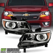 2015-2021 Chevy Colorado Projector Factory Headlights Headlamps Pair Left+Right