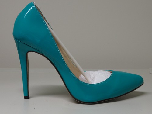 High Heel Pumps, Gr. 39, türkies, Absatz ca. 11 cm, NEU