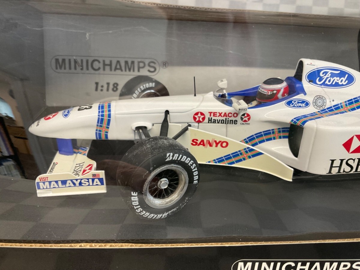【ミニチャンプス　スチュワート・フォード　SF01 1997年1/18】 ミニチャンプス スチュワート・フォード SF01 1997年1/18