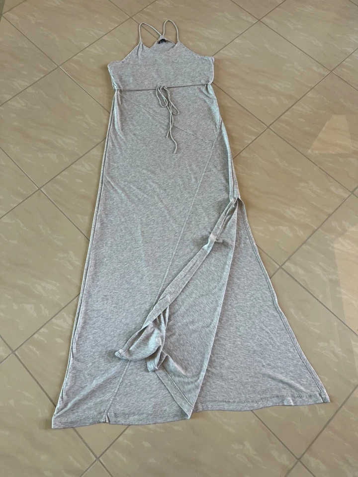 Vestido largo gris para mujer #2389 Theory talla pequeña Foto 2 de 4