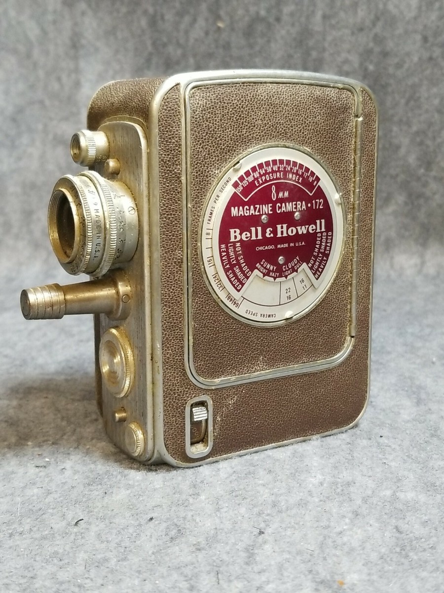 8ミリ MAGAZINE CAMERA 172 Bell & Howell Bell & Howell 8mm Magazine Camera - 172 | eBay