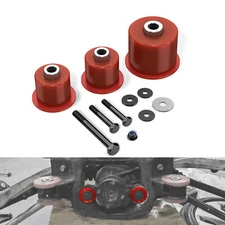 BEVINSEE Poly Differential Mount Bushing Kit For BMW 3 Series E46 1999-2005