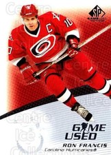2003-04 SP Game Used #9 Ron Francis
