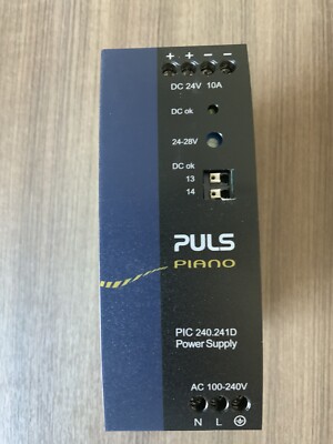 PULS POWER SUPPLY PIC 240.241D (Brand New, No Box)