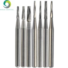 Wave Dental Carbide Burs High Speed FG 699 699L 701L Long Shank Friction Grip