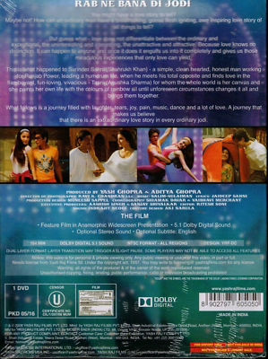 Bollywood Movie Amazon Prime Rab Ne Bana Di Jodi Rab Ne Bana Di