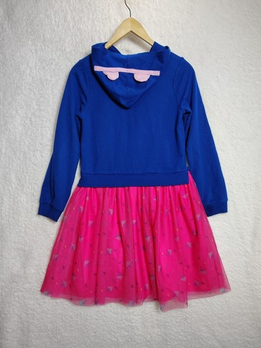 LOL Surprise-Girl's Blue/Pink Sparkle Hooded Dress Size XL (14/16) - Picture 9 of 11