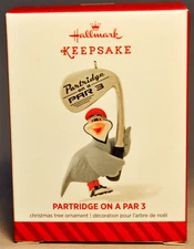 Hallmark - Partridge on A Par 3 - 2014 Keepsake Ornament