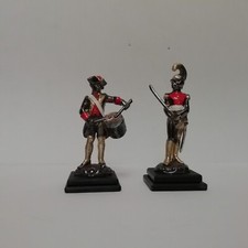 Coppia Soldatini Ricoperti Argento 925 F.lli Magrini