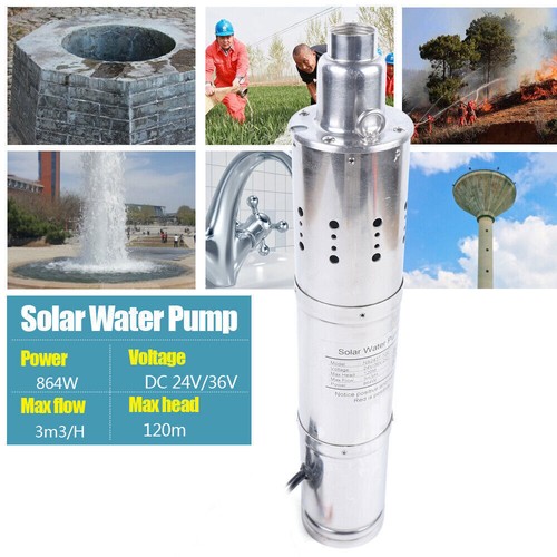 DC Solar Water Pump 24V/48V Submersible Deep Well Pump Farm & Ranch Irrigation - Picture 17 of 25