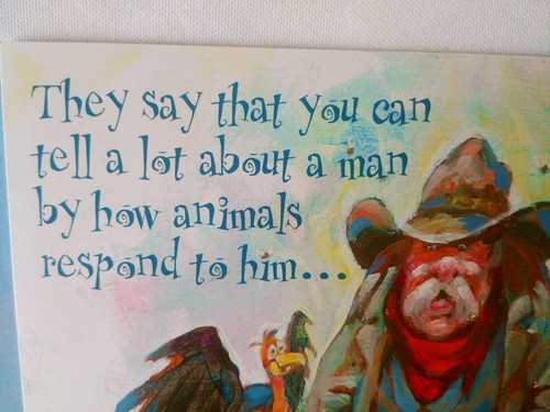"Animal Vs Man's Magnetism" (1) Leanin Tree Birthday Card, New With (1) Envelope - Picture 3 of 7