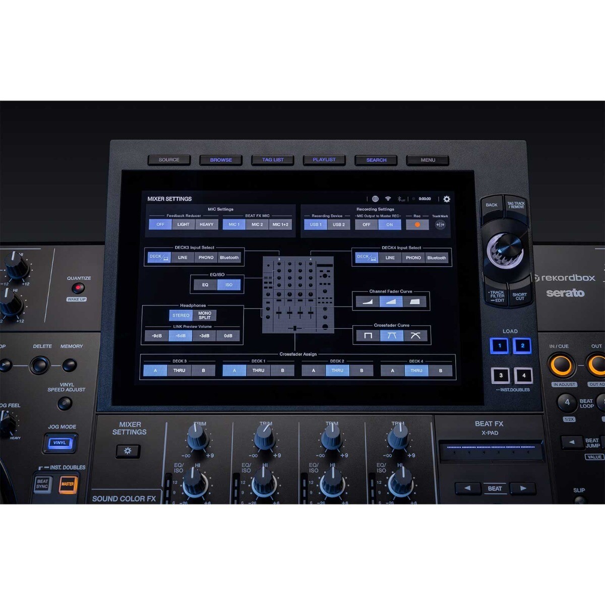 AlphaTheta XDJ-AZ Professional All-in-One rekordbox Serato DJ