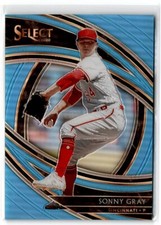 2020 PANINI SELECT CAROLINA BLUE SONNY GRAY /35 REDS #111