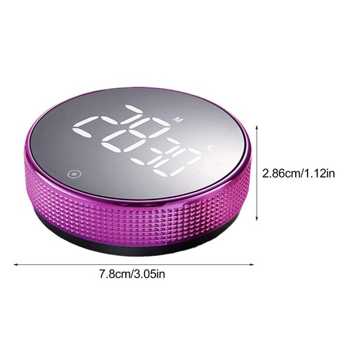 Digital Magnetic Countdown Alarm Clock Kitchen Timer Cooking Study StopwatchUS - Picture 12 of 16