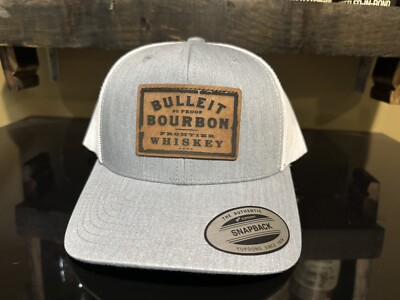 Bulleit Frontier Bourbon Whiskey Inspired Snapback Hat - Trucker Hat