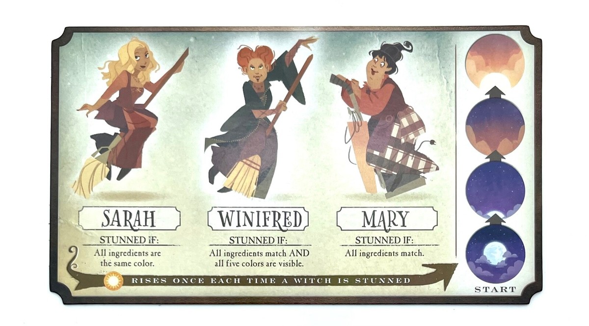 Hocus Pocus The Game Individual or Set Replacement Pieces - You